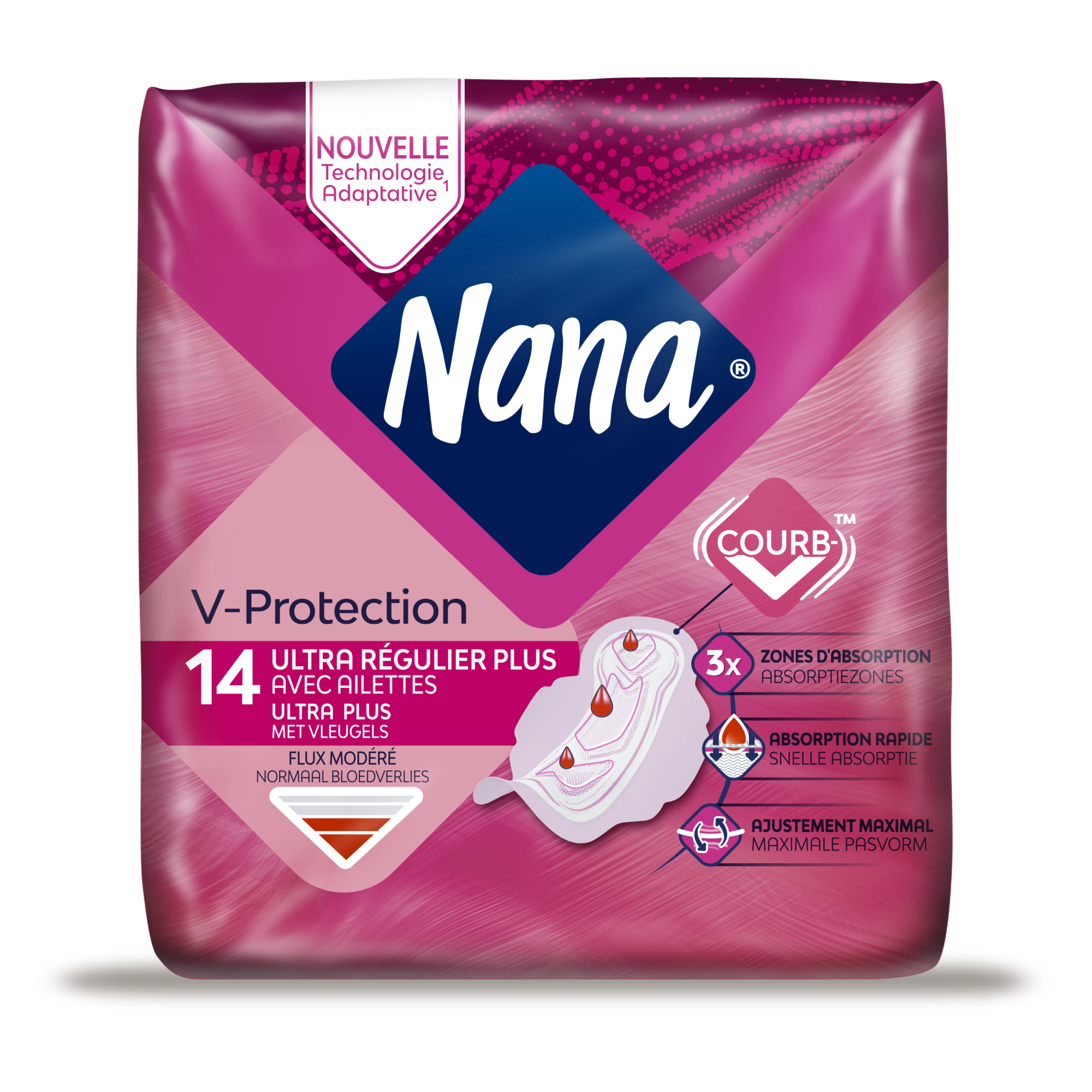 Ultra Regular Plus maandverband